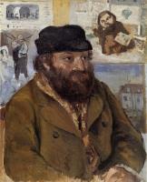 Pissarro, Camille - Portrait of Paul Cezanne